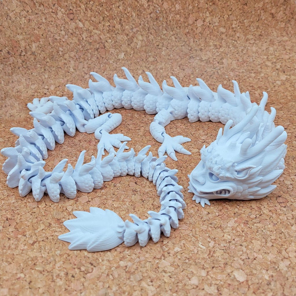3D Printed Flexi Imperial Dragon